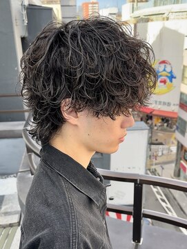 リベル(LIBER) 波巻きスパイラルパーマ/八王子駅/マッシュウルフ/メンズパーマ