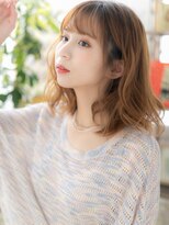 カバーヘア ブリス 戸田公園西口店(COVER HAIR bliss)&nbsp;■透明感カーキベージュエアリーミディ301戸田公園20代30代40代