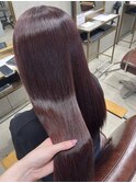 bleach なし Bordeaux color