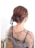 結婚式ヘアセット