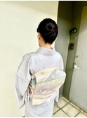夏の訪問着