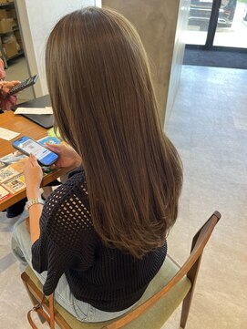 サラビューティーサイト 志免店(SARA Beauty Sight) 【あんstyle】透明感抜群ミルクティーベージュ！