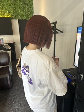 ヴィオラカラー(VIOLLA COLOR) wine red × Bob