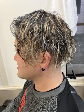 ダピエス(da pie'ce) メンズパーマメッシュ