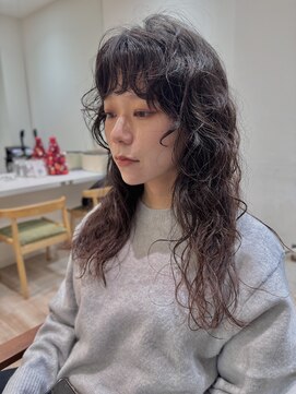 ボネッカ 鶴見(BONECCA) レイヤーカット＋ダメージレスパーマ