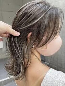 ココロニコル 白髪ぼかしハイライト