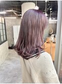 【ブリーチなしダブルカラー】ピンクパープル★