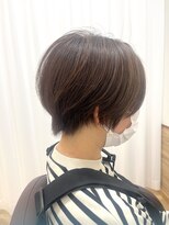 ナチュラルなショートボブ