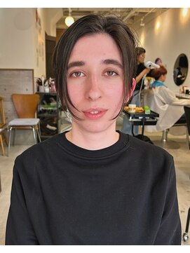 ラック 津田沼(LUCK) ショートカットダブルカラーインナーカラーケアブリーチ