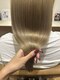 ハニー(HONEY by Chord)の写真/≪なりたい質感へ導く≫最高級Aujuaオーダーメイドケアで髪質改善◎自分だけの贅沢ケアで触れたくなる美髪!