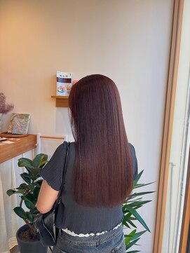 ムク 甲府(muku.) 前髪/ボブ/透明感カラー/暖色