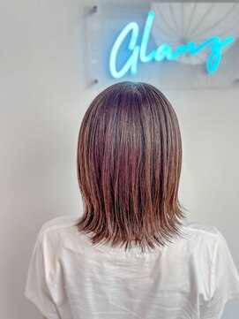 グランツ(GLANZ) GLANZ_ミニウルフ/デジタルパーマ/チェリーブラウン