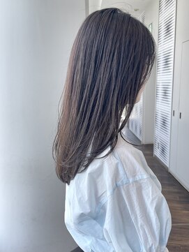 ザック ヴィ(ZACC  vie) ★透明感ブルージュ/セミロング/スモーキーカラー/レイヤー