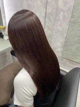 バディ 中野駅前店(BUDDY) ピンクブラウン(ケアカラー+N.髪質改善トリートメント)