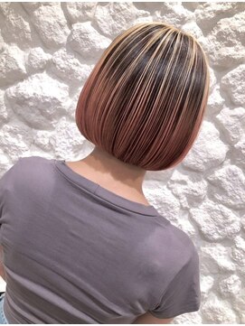 モアナ ルア バイ ヘッドライト 平塚店(Moana Lua by HEADLIGHT) Moana Lua平塚#ボブ#ハイライト#ブリーチ#トリートメント