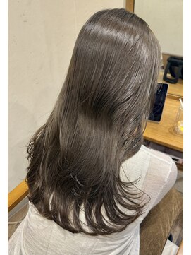 サク(Sac.) レイヤーカット×透明感カラーSac.栃木優佑