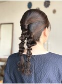 記念撮影ヘアセット