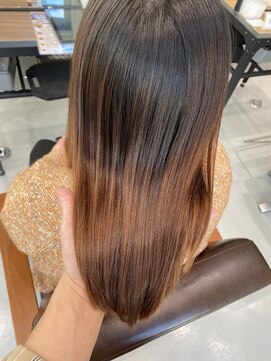 フォルテ 島田店 髪質改善 ベージュカラー