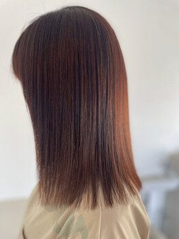 オラヘアデザイン(Hola Hair Design)の写真/100％天然成分のみのカラー材でありのままの美しさをご提案◎ダメージレスで艶感たっぷりの仕上がりに♪