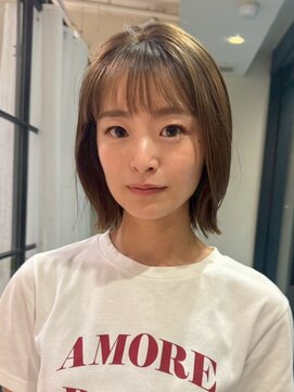 リュミエ ドゥ マッシュ(Lumier de mashu) 【大阪/梅田/茶屋町/中崎町】透明感ヘーゼルグレージュカラー