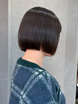 ロンド 表参道店(Lond) ◇暗めカラー/レイヤーカット/ボブ/髪質改善ストレート/表参道