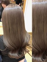 アロマ ヘアー ルーム 新宿3号店(AROMA hair room)&nbsp;ナチュラル垢抜けマロングレージュ