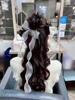 ファースト 祇園本店(first)&nbsp;【セットサロンfirst】お団子ハーフアップ♪