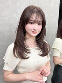 レイヤーカット/ワンホンレイヤー/20代30代/前髪/錦糸町