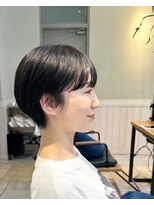 リディー(Lidee)&nbsp;Lidee耳かけマッシュショートダークブルー