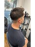 【新規/自然な髪色へ】メンズカット＋カラー＋トリートメント　￥11000