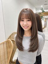 カミトトノウ&nbsp;【池田】保存多数の美髪レイヤー×ヘーゼルナッツベージュ