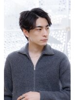 ミチオノザワヘアサロンギンザ 静岡店(Michio Nozawa HAIR SALON Ginza)&nbsp;ナチュラルかっこいい/センターニュアンスパーマ