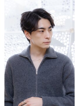 ミチオノザワヘアサロンギンザ 静岡店(Michio Nozawa HAIR SALON Ginza) ナチュラルかっこいい/センターニュアンスパーマ