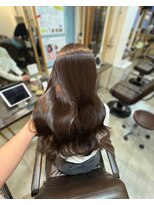 ヘアーサロン ウィング(HAIR SALON Wing) 赤坂*ブリーチなしショコラグレージュメテオカラー赤みゼロ