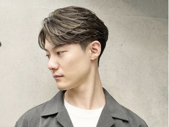 ブルニール 中崎町(BLEUNIR)の写真/メンズ専門の圧倒的技術！トレンドカラーと人気のパーマMIXで日常を彩る垢抜けスタイルへ！【大阪/中崎町】