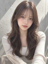 ノア 三宮店(NOA)&nbsp;【NOA】ロングレイヤー×顔まわりレイヤー×シースルーバング