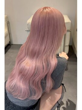 ベレーザ 川越(Beleza) ba16045_ピンクラベンダーハイトーンカラー透明感ワンホンヘア艶