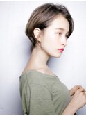 耳かけショートで襟足スッキリ☆