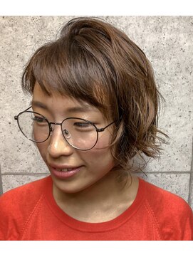 ア セカンド 清藤美容室第弐號(a sekand) 前下がりボブ×パーマスタイル☆