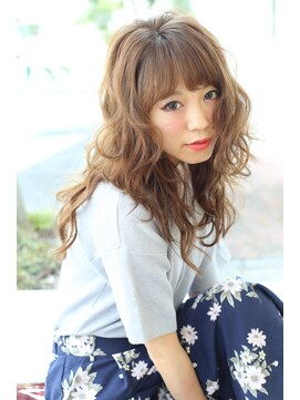 ヘアー ソムリエサロン ベルラ(Hair sommelier salon Bella) Bella Yumie☆褒められ髪☆少し強めの可愛いウエーブヘア