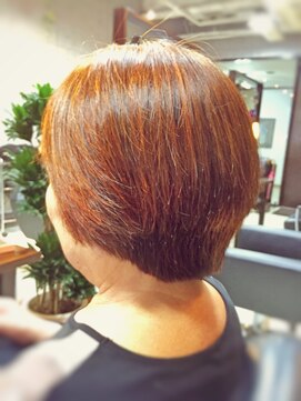 キャン 温品店(CAN) 【ＣＡＮ】大人女子におすすめ！ヘナ×グラデーションボブ