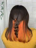 リトル(Re:tle)&nbsp;【河野有希】鬼滅の刃・竈門禰豆子風インナーカラー