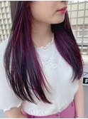 インナーカラー×パープル