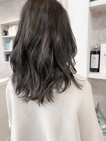 キャアリー(Caary)&nbsp;福山市美容室Caary人気ダークグレージュ/シースルーハイライト
