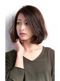 【lien.自由が丘】30代40代50代の女性に!大人ナチュラルボブ