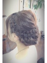 ヘアー クリエイション アミー あびこ店(Hair Creation ami) 編み込みヘアーセット