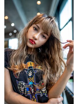 オースティン 流山おおたかの森(AUSTIN) 大人かわいい前髪セシルカットココアブラウンフリンジウェーブ