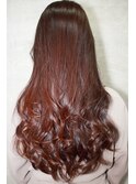 大人かわいい☆髪質改善♪モテ髪ナチュラルブラウン×巻きロング
