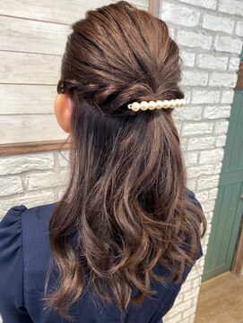 シェリール 八千代台駅(CHERIR) カジュアルヘアセット/ハーフアップ