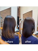 髪質改善カラー